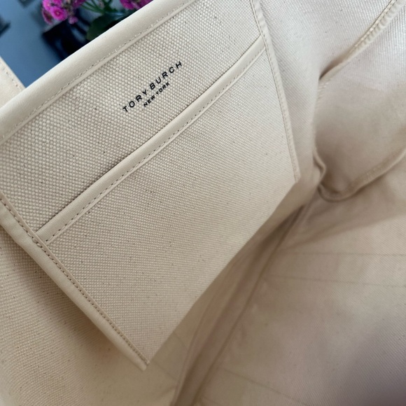 New Tory Burch canvas tote - Picture 8 of 9